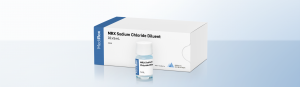 The Sodium Chloride Diluent kit consists of 10 vials of 5 ml each.